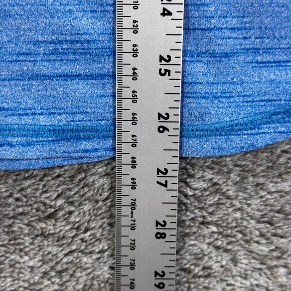 Athleta Running Wild Half Zip Sz M Flash Blue - Picture 7 of 8